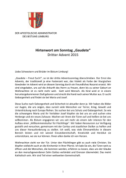 Hirtenbrief