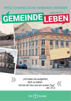 klicken - Freie evangelische Gemeinde Dresden