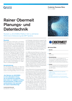 Obermeit - Micro Focus