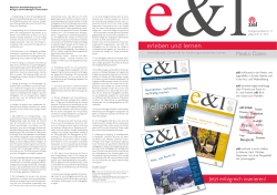 e&l - erleben und lernen
