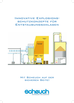 INNOVATiVE ExPlOSiONS- SChUTzkONzEPTE F&uuml;R