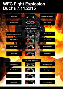 FIGHT CARDS 4. nov