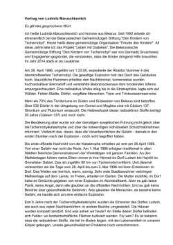 Vortrag, PDF 0,1 MB - 5 Jahre Leben mit Fukushima &ndash; 30 Jahre