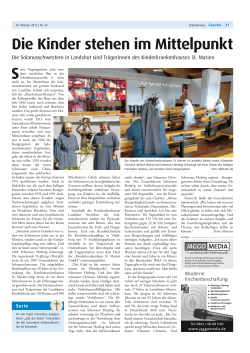 Artikel in der „Münchner Kirchenzeitung“