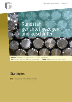 Rundstahl Gerichtet Geschält Und Gezogen Rivastahl