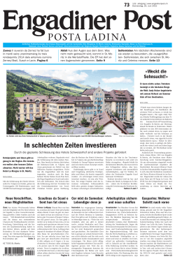 In schlechten Zeiten investieren