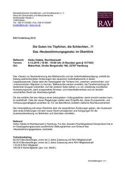 Die Guten ins Töpfchen, die Schlechten...?! Das