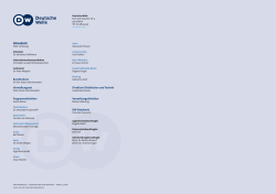 DW Personalien | pdf
