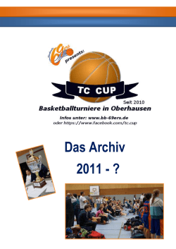 Das TC CUP Archiv