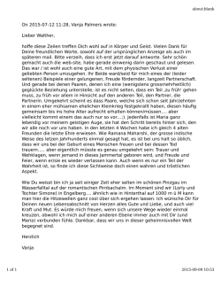 dieser Mail - Maria Neuper