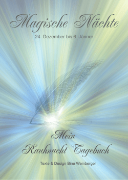 Rauhnacht Tagebuch
