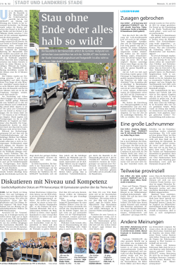 Stader Tageblatt, 15.07.2015