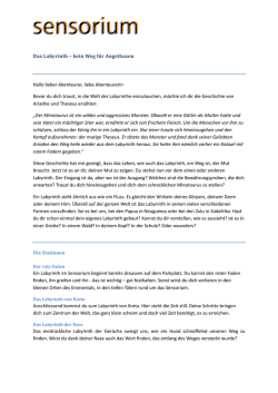 Programm für Kinder