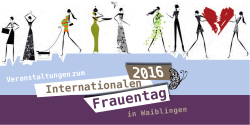 Internationalen Frauentag 2016