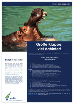 Gro&szlig;e Klappe, viel dahinter!