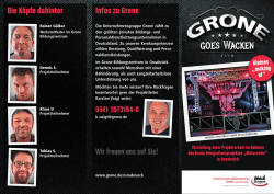 Infos zu Grone Die K&ouml;pfe dahinter