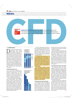 CFD-Studie - CMC Markets