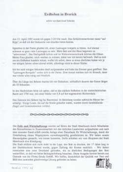 Erdbeben in Ilverich