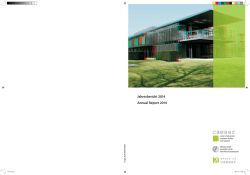Jahresbericht 2014 - Center of Advanced European Studies and