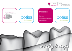cerabone&reg; Preisliste - DENTAL