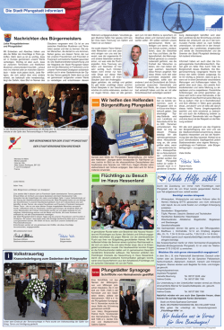 Die Stadt Pfungstadt informiert