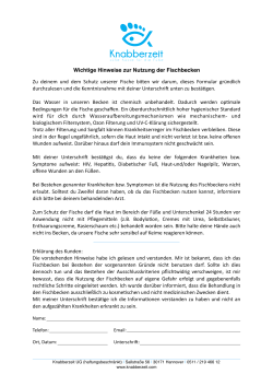 Kundeninformation Knabberzeit UG