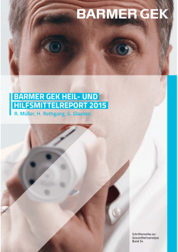 barmer gek heil- und hilfsmittelreport 2015