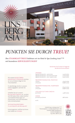 punkten sie durch treue!