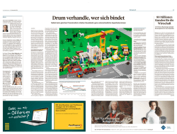 Drum verhandle, wer sich bindet