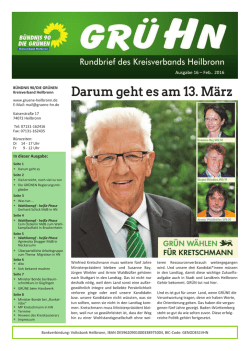 Darum geht es am 13. M&auml;rz