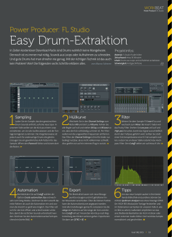 Easy Drum-Extraktion