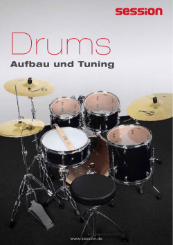 Drums – Aufbau und Tuning als PDF