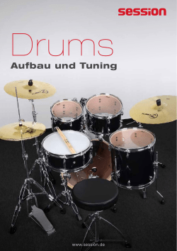 Drums &ndash; Aufbau und Tuning als PDF