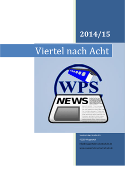 wps-z - Wuppertaler Privatschule eV