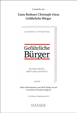 Gefährliche Bürger - Carl Hanser Verlag