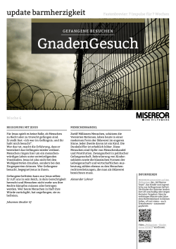 GnadenGesuch - Fastenbrevier
