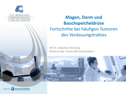 Magen, Darm und Bauchspeicheldrüse Fortschritte