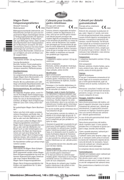 Magen-Darm Entspannungstabletten Calmants pour troubles