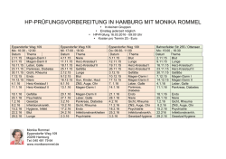 hp-pr&uuml;fungsvorbereitung in hamburg mit monika rommel