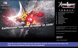 DYNASTY WARRIORS 8: Xtreme Legends manual (G)
