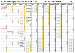 Belegungsplan Thundorf 2017