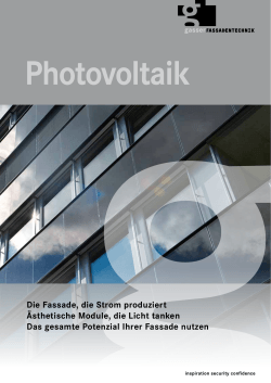 Photovoltaik_DE - Gasser Fassadentechnik AG