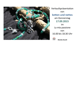 ketten und nettes 17.09.2015