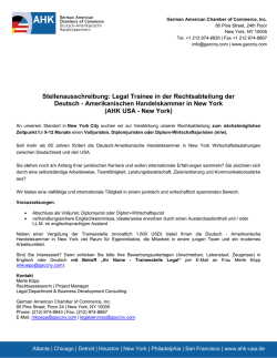 Stellenangebot - bei Justiz Online in MV