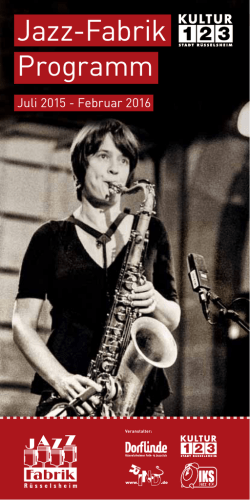 Jazz-Fabrik - Kultur123 Stadt R&uuml;sselsheim