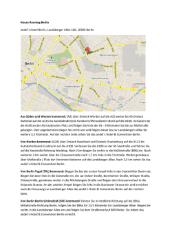 House Running Berlin andel&acute;s Hotel Berlin, Landsberger Allee 106