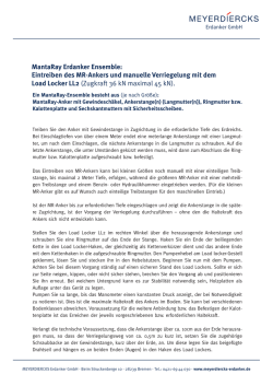 Infos zur Erdankerinstallation Werkzeugkiste M