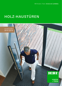 holz-haust&uuml;ren - HBI Holz-Bau