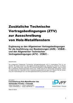 ZTV Holz-Metallfenster