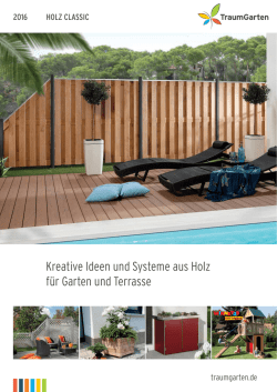 Holz Classic - Br&uuml;gmann Traumgarten
